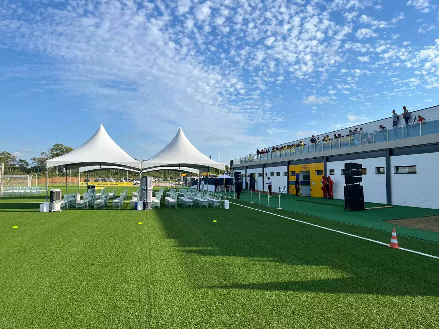 CBF e FFER inauguram Centro de Desenvolvimento de Futebol de Rondônia